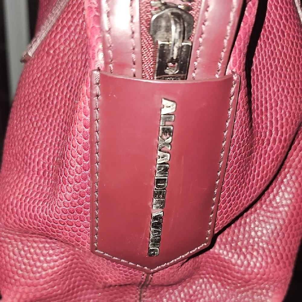 Alexander Wang Burgundy Tote Bag